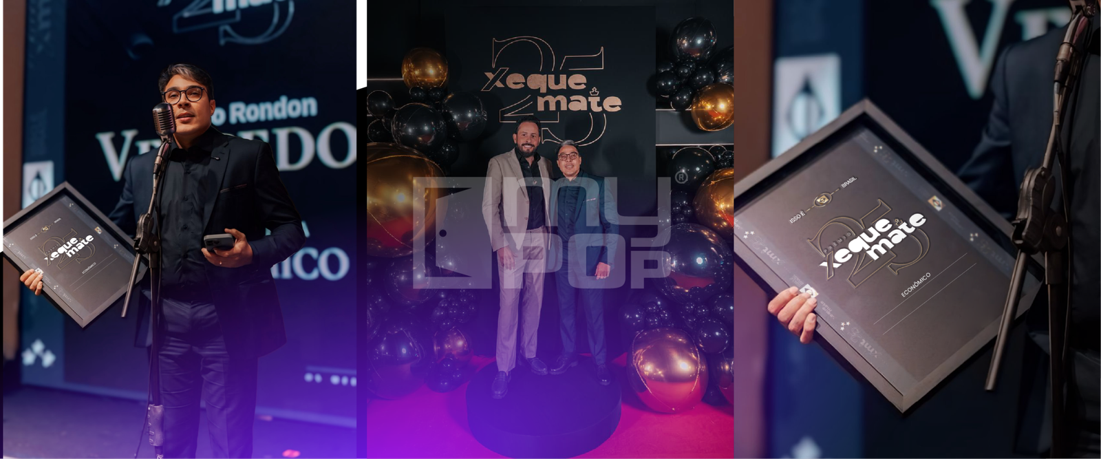 Xeque-mate no mercado: Álvaro Rondon conquista o Prêmio Xeque Mate 2025 na categoria Econômico
