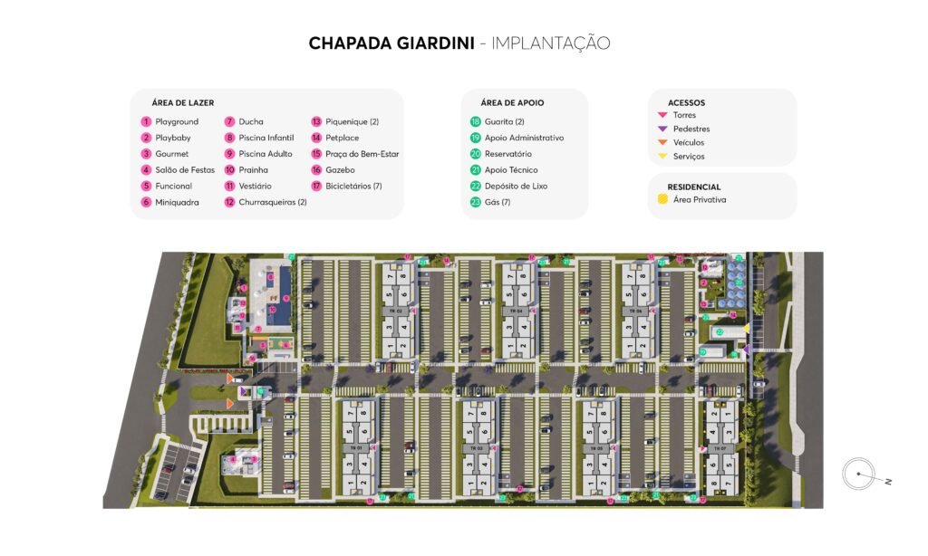Planta baixa de MRV CHAPADA GIARDINI